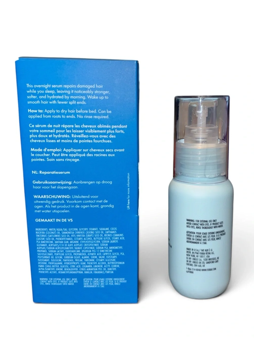 FEKKAI Super Strength+ PM Repair Serum 1.7 oz